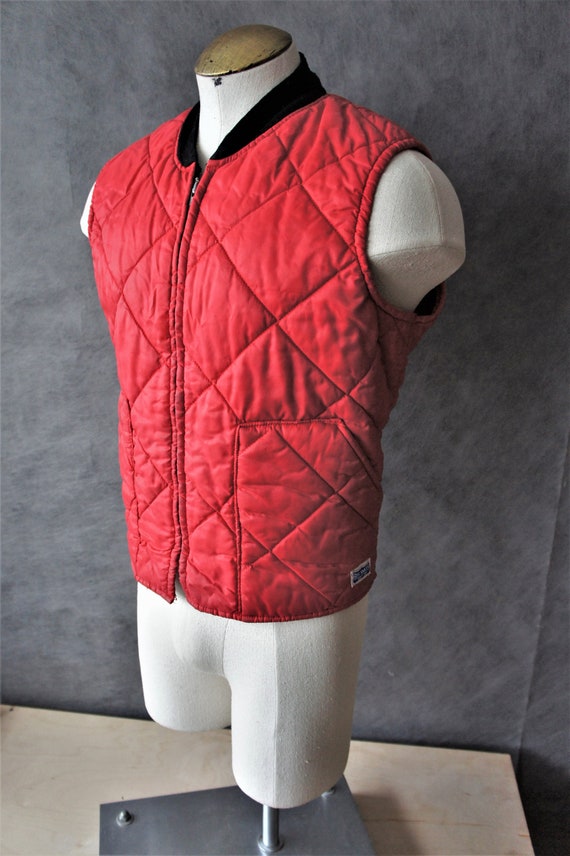 Big Smith Quilted Nylon Vest/ Puffer/ Men's Workwe