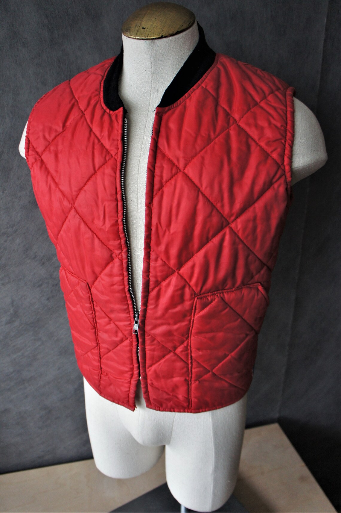 Big Smith Quilted Nylon Vest/ Puffer/ Men's Workwear Etsy