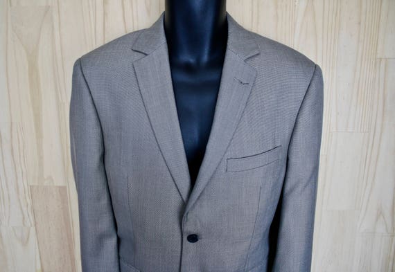 Perry Ellis Portfolio Men's Blazer/ c. 1990s Perry