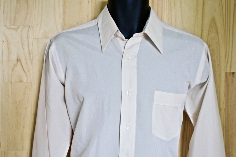 Men/'s Dress ShirtCotton Silk Nicola Mancini Roma Father/'s Day gift1970s Silfino