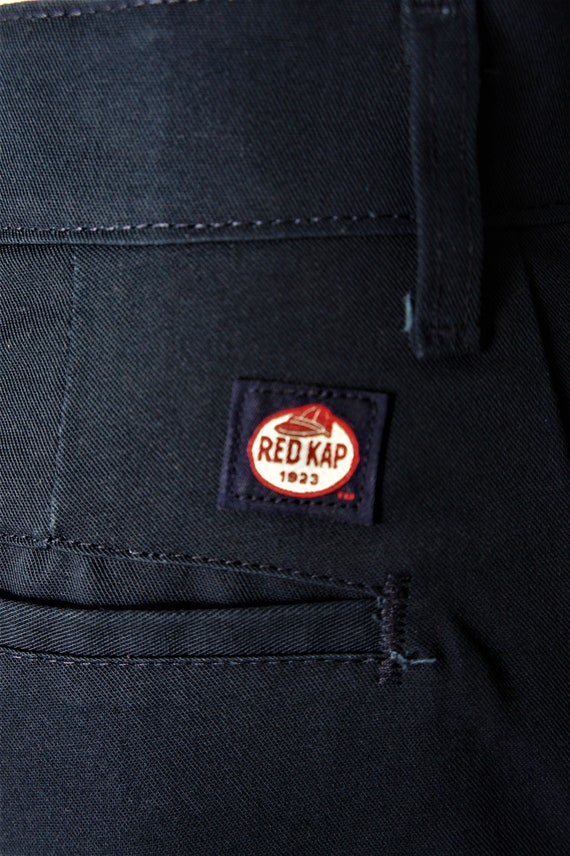 Red Kap Coveralls Workwear Cargo Uniform Mens Blue 36R Long Sleeve Denim  Tie-dye