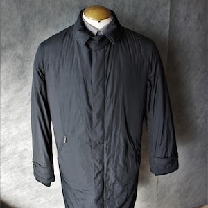 Armani Collezioni Insulated Overcoat/ Giorgio Armani Quilted Weatherproof Topcoat