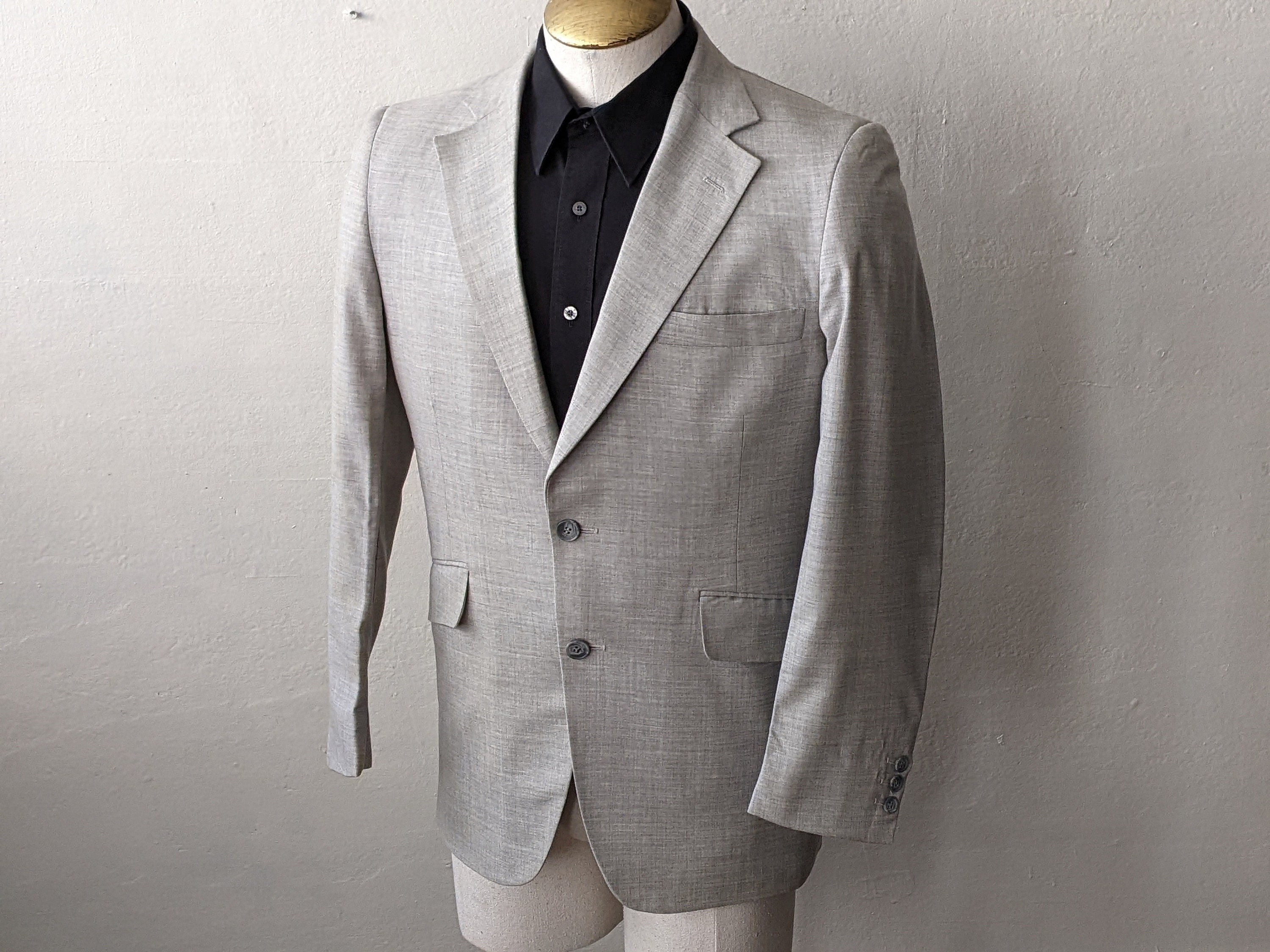 Vintage Givenchy Gentleman Sport Jacket/ 80's Designer Sport Coat