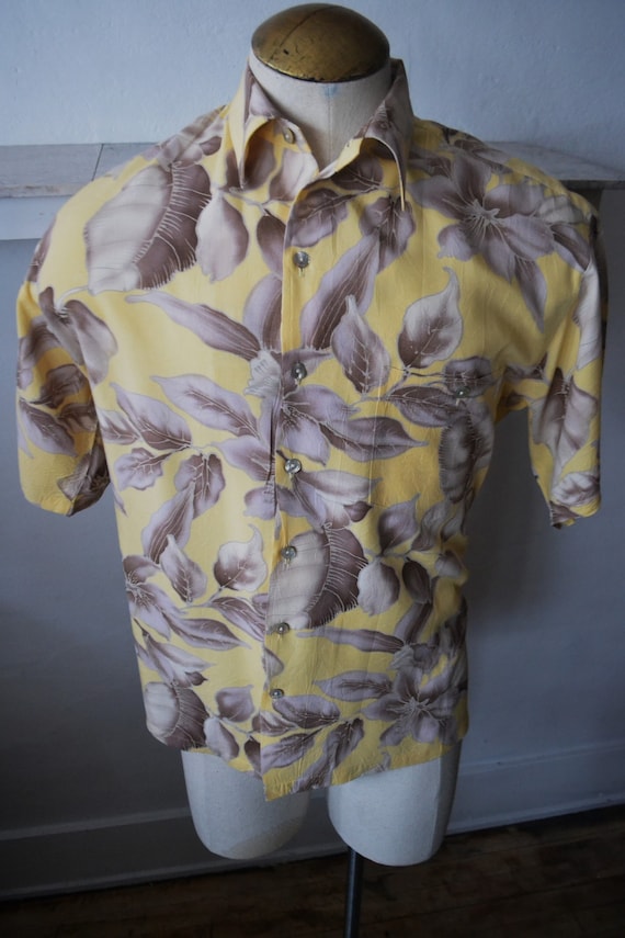 Authentic Hawaiian Shirt/ Tori Richard Honolulu/ V