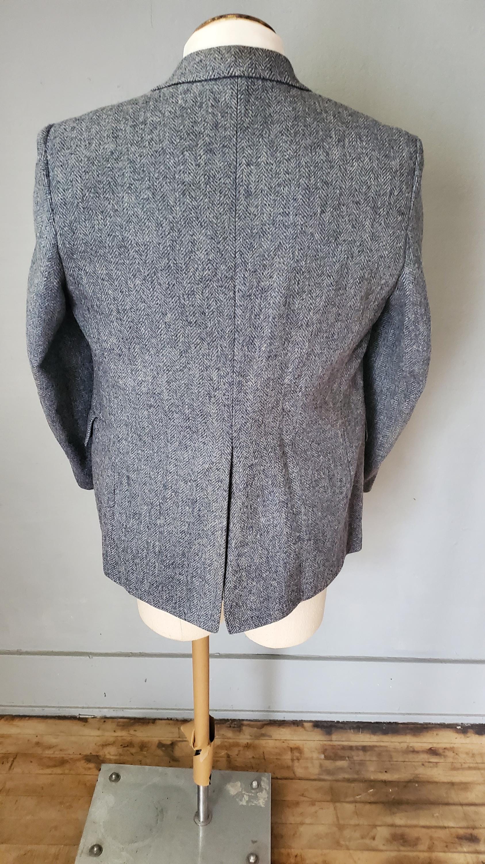 70s Vintage　Herringbone Tweed Coat il_1080xN.4009035127_s25z.jpg