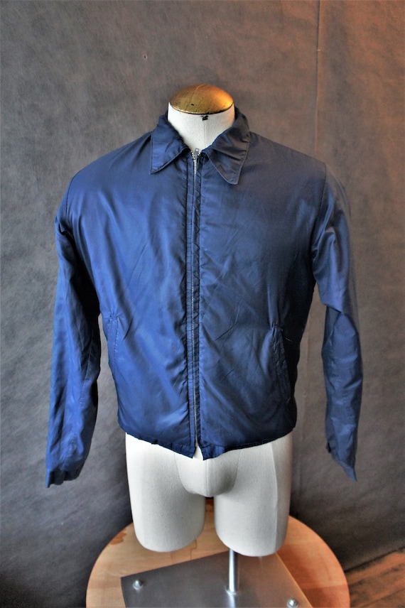 Sherpa Lined Nylon Windbreaker/ Sears Sportswear/