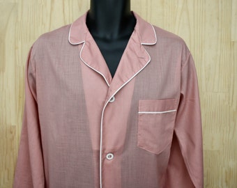 Men's Vintage Diplomat Pajamas/ c. 1960s/Mid Century Pajama Set