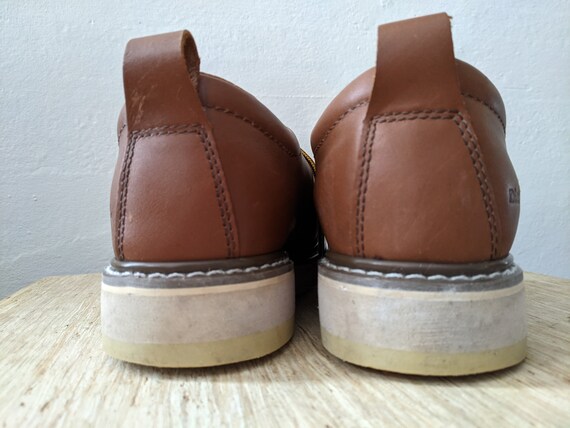 Vintage Moc Toe Oxford Work Shoes Sears Diehard Workwear Utility Shoes Size 9.5 US Etsy