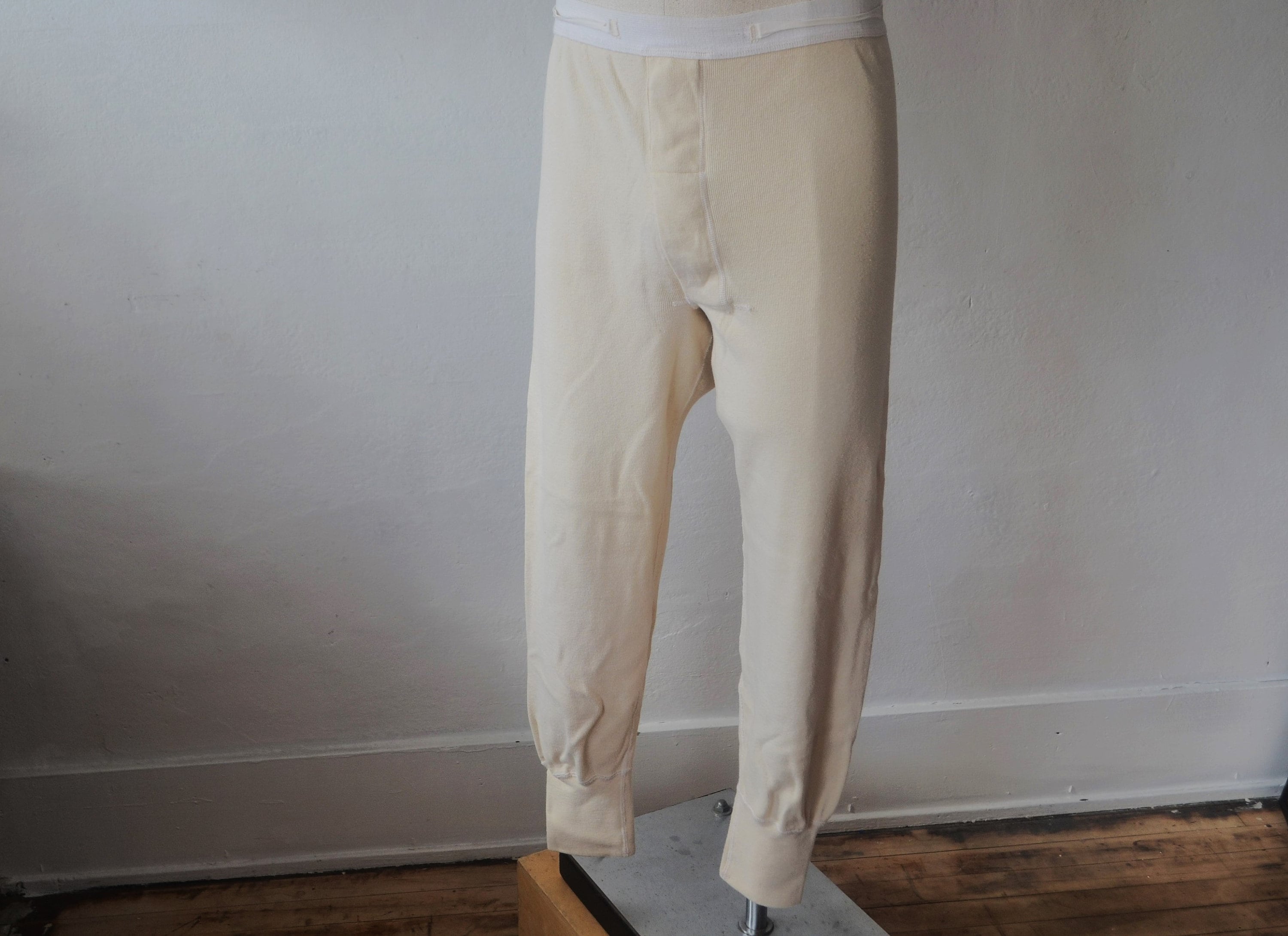 Vintage Military Winter Drawers/ Army Long Johns/ Military Issued Underwear  