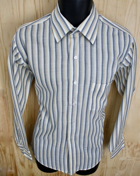 Van heusen striped dress shirts Clearance