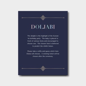 Doljabi, Doljabi Sign, Korean Doljabi