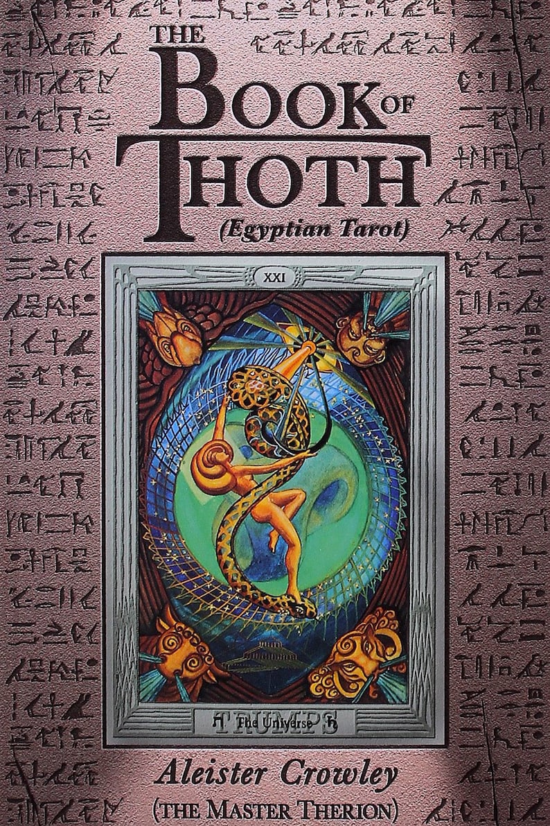 The Book of THOTH  Egyptian Tarot image 0