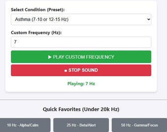 Bio-Frequency Tuner |  Start resonating with health | Full Frequency Spectrum Control | Targeted Wellness Protocols