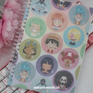 OP Sticker Book | Anime Pirate Sticker Collector Album | Reusable A5 Sticker Collecting Book
