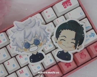 JJK Sorcerer Anime Stickers | Kawaii Anime Vinyl Laminated Diecut Sticker