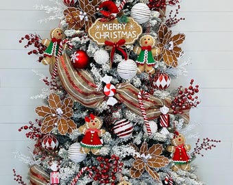 Tree Kit Glam Gingerbread Christmas, Gingerbread Tree, Gingerbread