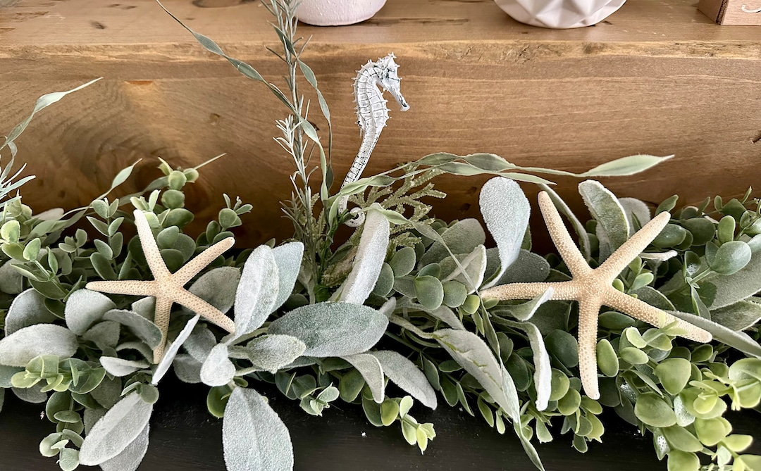 Beach Garland, Everyday Beach Garland, Mantel Garland, Beach Decoration