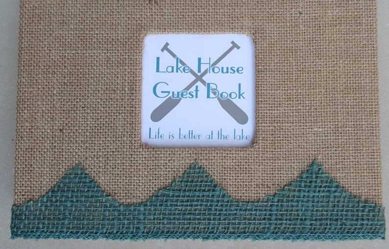 Custom Lake House Guest Book Set Guest Home Lodge Cottage Etsy