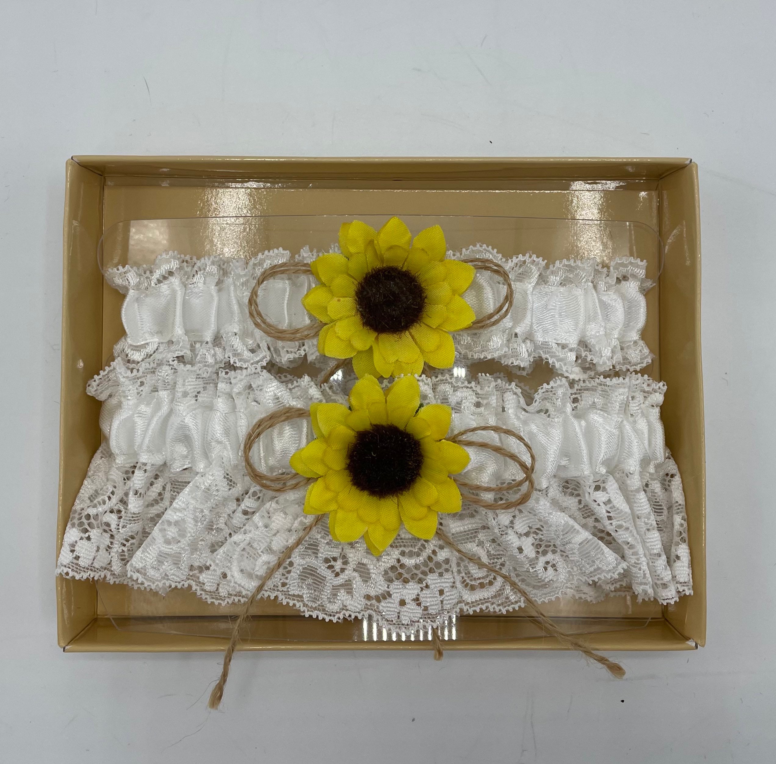 Sunflower Garters - Etsy