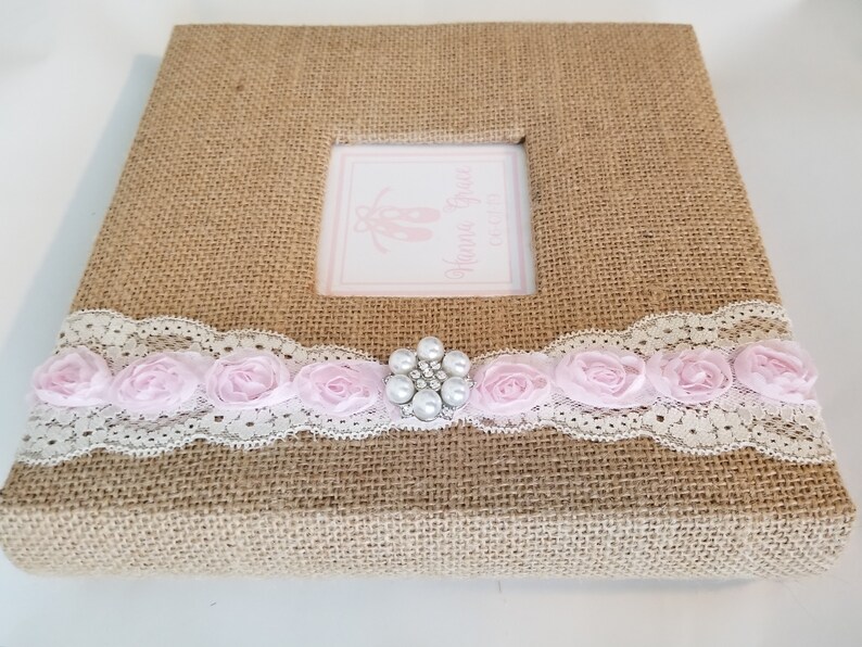 Holds 160 4x6 photos Custom Ballerina Photo Album