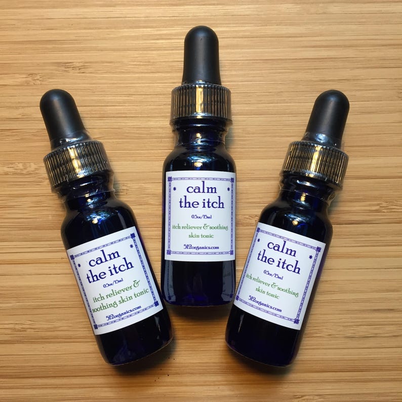 Calm the Itch Essential Oils Anti Itch Skin Calming Gift Etsy
