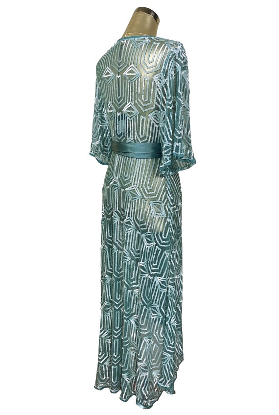 1920s wrap dress