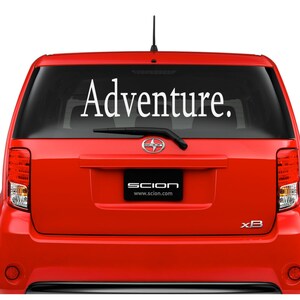 Adventure Wandtattoo - Adventure Car Decal - Van Life Aufkleber - Adventure Til Death