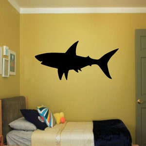 Shark Decal - Great White Shark Wall Art - Shark Week - Shark Decor - Large Shark - Great White Decal - Great White