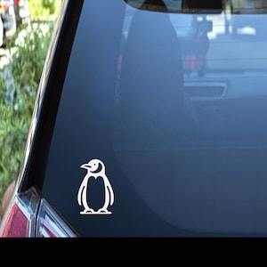 Penguin Car Decal - Penguin Decal for Car - Artic Penguin Decal - Penguin Window - Penguin Gift