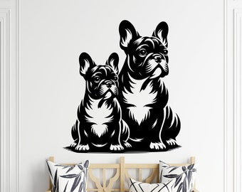 French Bulldog Decal - French Bulldog Wall Decal - French Bulldog Wall Art - French Bulldog Gift - Gift for Dog Owner
