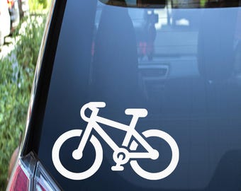 Sticker vélo voiture - Sticker vélo voiture - Sticker motard - J'aime faire du vélo - Sticker vélo - Vélo - Sticker motard voiture - Sticker vélo pour voiture