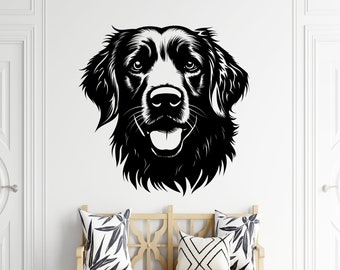 Golden Retriever Decal - Golden Retriever Wall Art - Golden Retriever Gift - Gift for Dog Owner