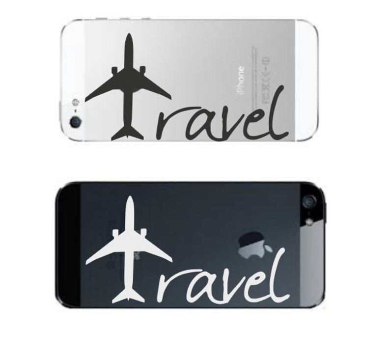 Iphone Decal Travel Decal Cell Phone Decal Cell Phone Etsy