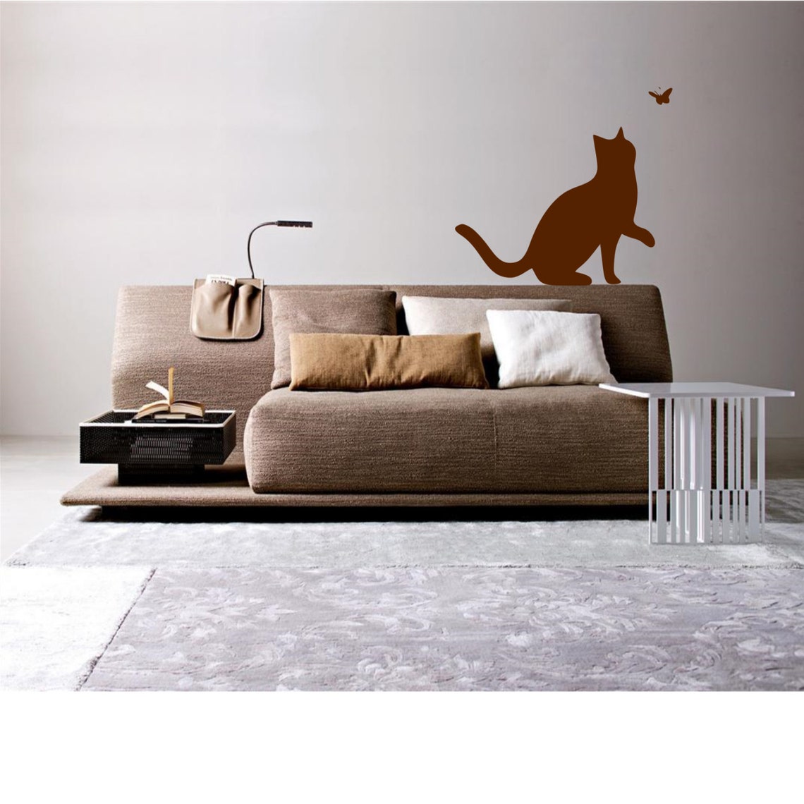 Cat or Kitten Wall Decal Etsy