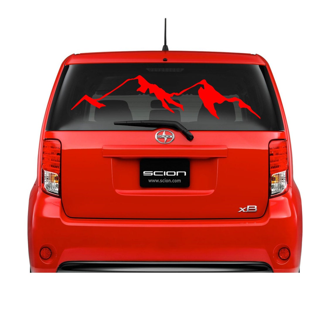 Mountain Top Decal - Mountain Decal - Mountain Top Decal - Mountain ...