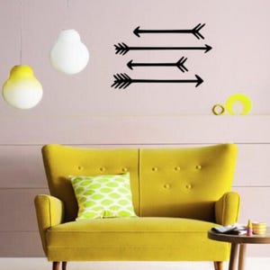 Muursticker pijlen - woondecoratie - woonkamer - slaapkamer - kantoor - cadeau-idee - hoogwaardige vinylafbeelding