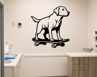 Vinilo decorativo para clínica veterinaria - Vinilo decorativo para hospital veterinario - Vinilo decorativo para hospital veterinario - Diseño para clínica veterinaria - Vinilo decorativo para sala de exploración