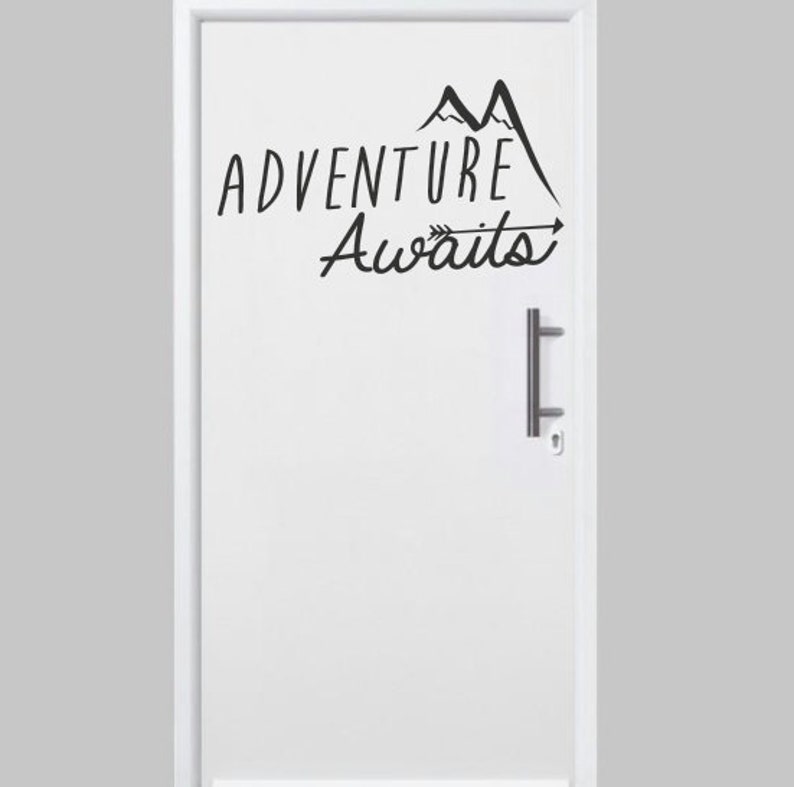Adventure Awaits - Mountain - Car Decal - Wall Decal - Travel ...