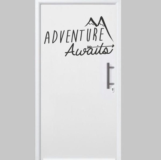 Adventure Awaits - Mountain - Car Decal - Wall Decal - Travel ...