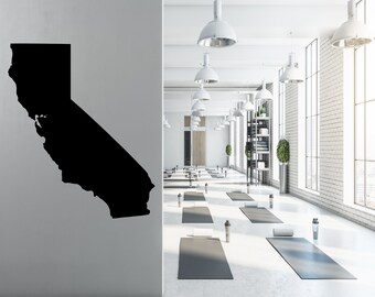 Map of California Wall Decal - California Decal - Large California Decal - California - Large Decal