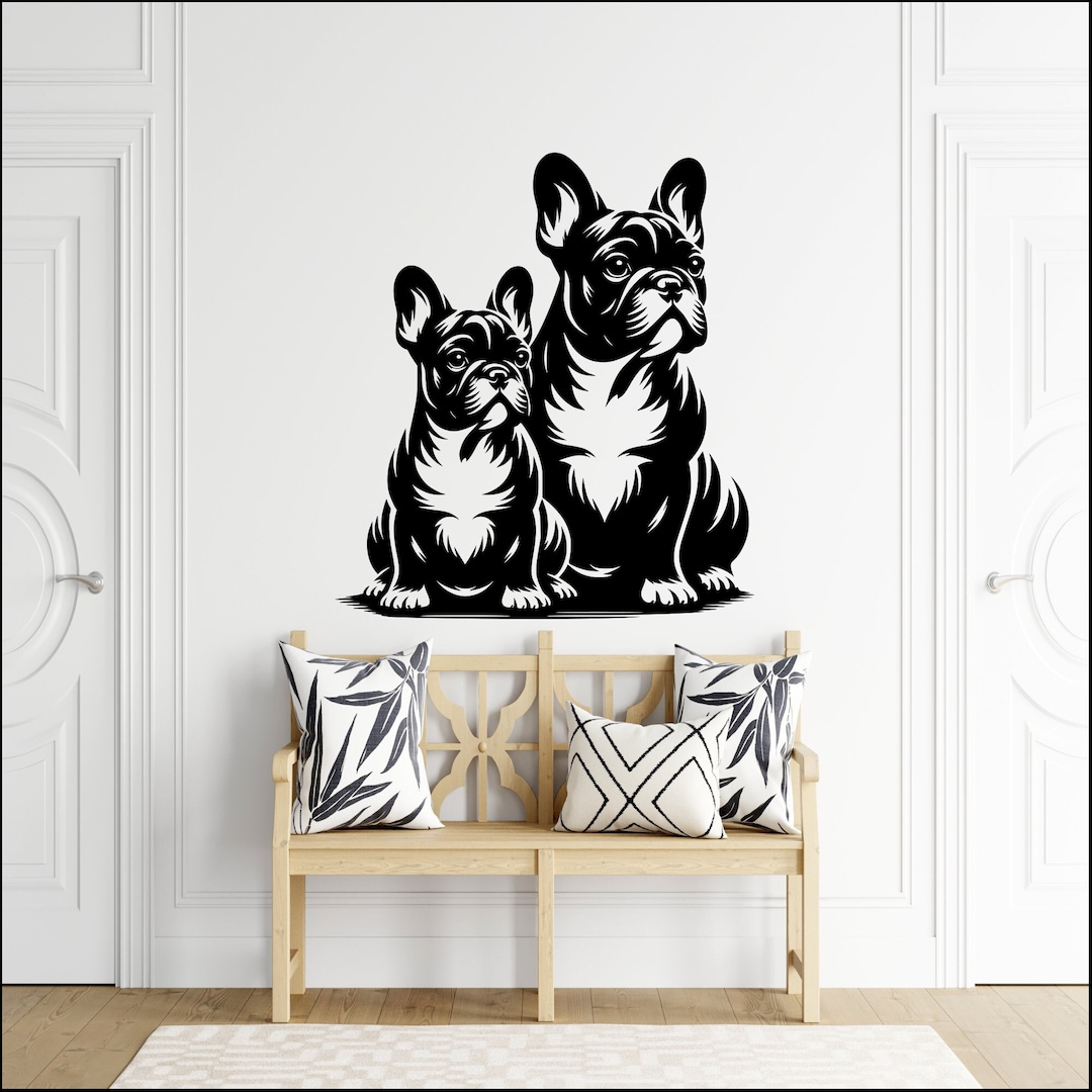 French Bulldog Decal French Bulldog Wall Decal French Bulldog Wall Art