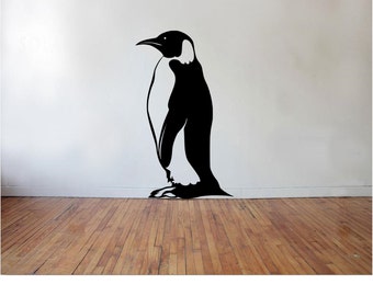 Penguin Wall Decal - Penguin Decal - Artic Penguin Decal - Penguin for Kid Room - Toddler Penguin