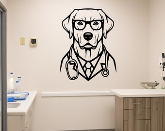 Vinilo decorativo para clínica veterinaria - Vinilo decorativo para hospital veterinario - Vinilo decorativo para hospital veterinario - Diseño para clínica veterinaria - Vinilo decorativo para sala de exploración