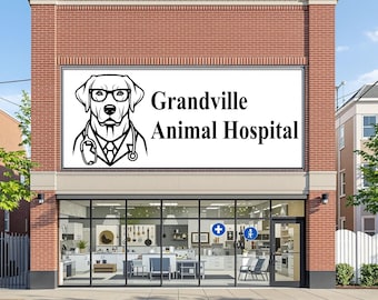 Adhesivos para clínicas veterinarias - Adhesivos personalizados para veterinarios - Adhesivos para consultorios médicos - Adhesivos para hospitales de animales - Adhesivos personalizados para animales