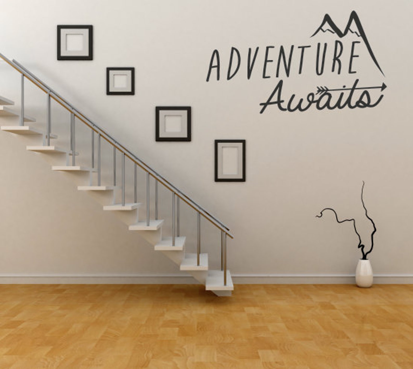Adventure Awaits - Mountain - Car Decal - Wall Decal - Travel ...
