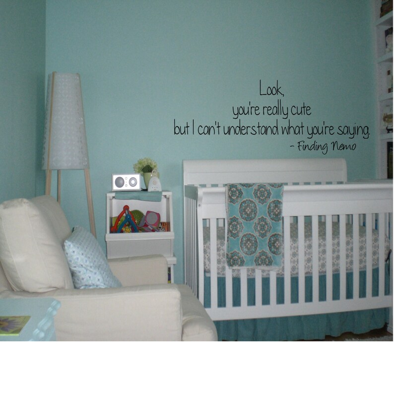 Finding Nemo Wall Decal Gift Idea Home Decor Wall Art Nursery Kids Room Living Room Bedroom High Quality Vinyl Graphic