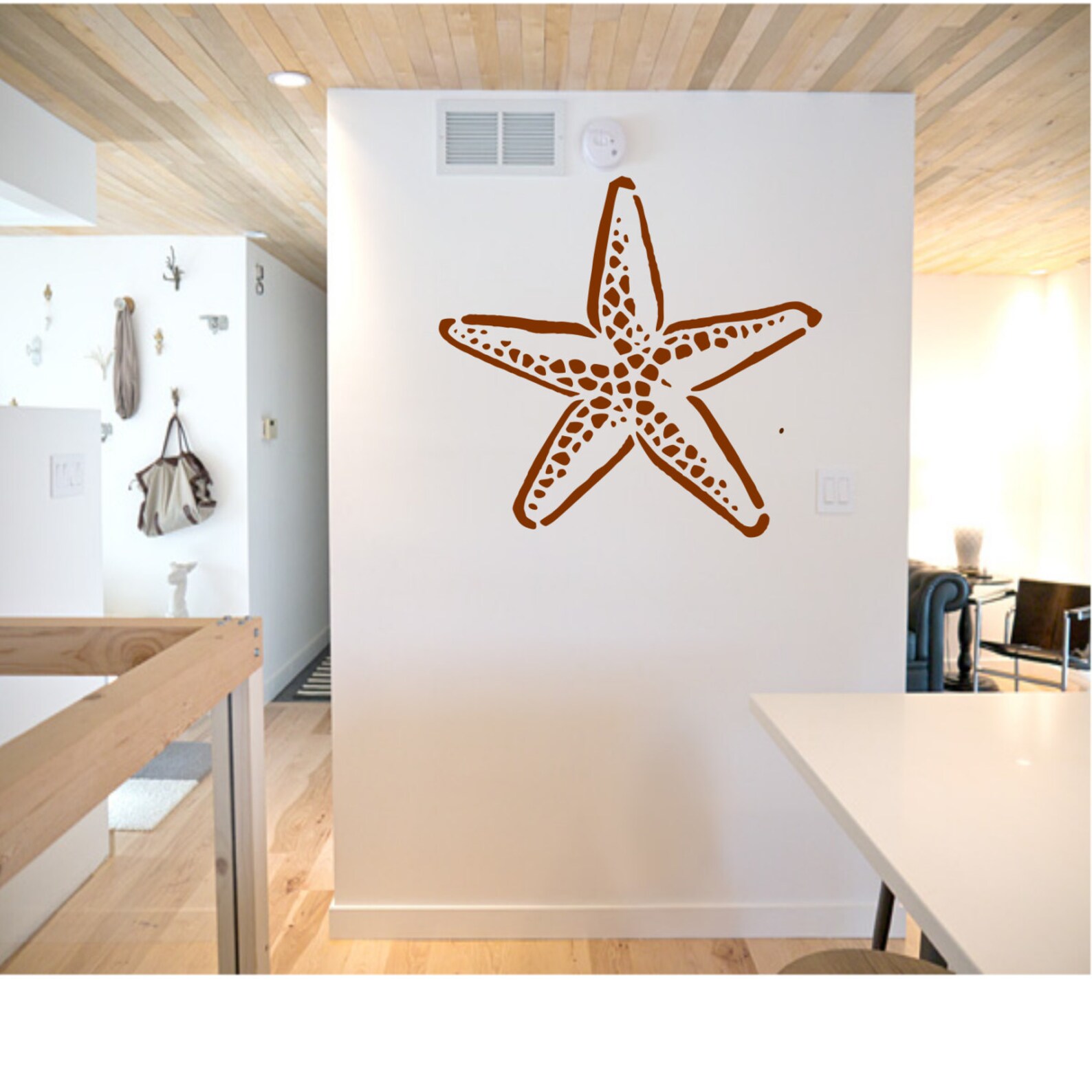 Starfish Wall Decal Etsy