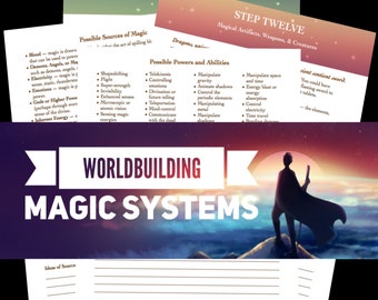 Magic System Worldbuilding Workbook for Speculative Fiction Stories