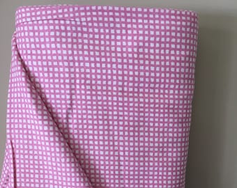 SALE!!! Cozy Flannel Fabric Pink Checks on White by Alpine Fabrics for Riley Blake 100% Cotton Flannel Sold by the Yard