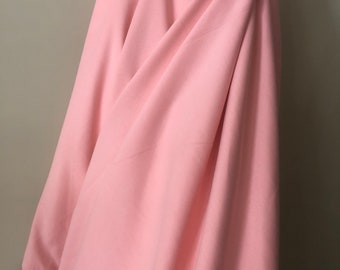 Petal Pink Solid Organic Knit of 95% Organic Cotton and 5 percent Elastane Sold by HALF Yard from Birch Fabrics 58" Wide